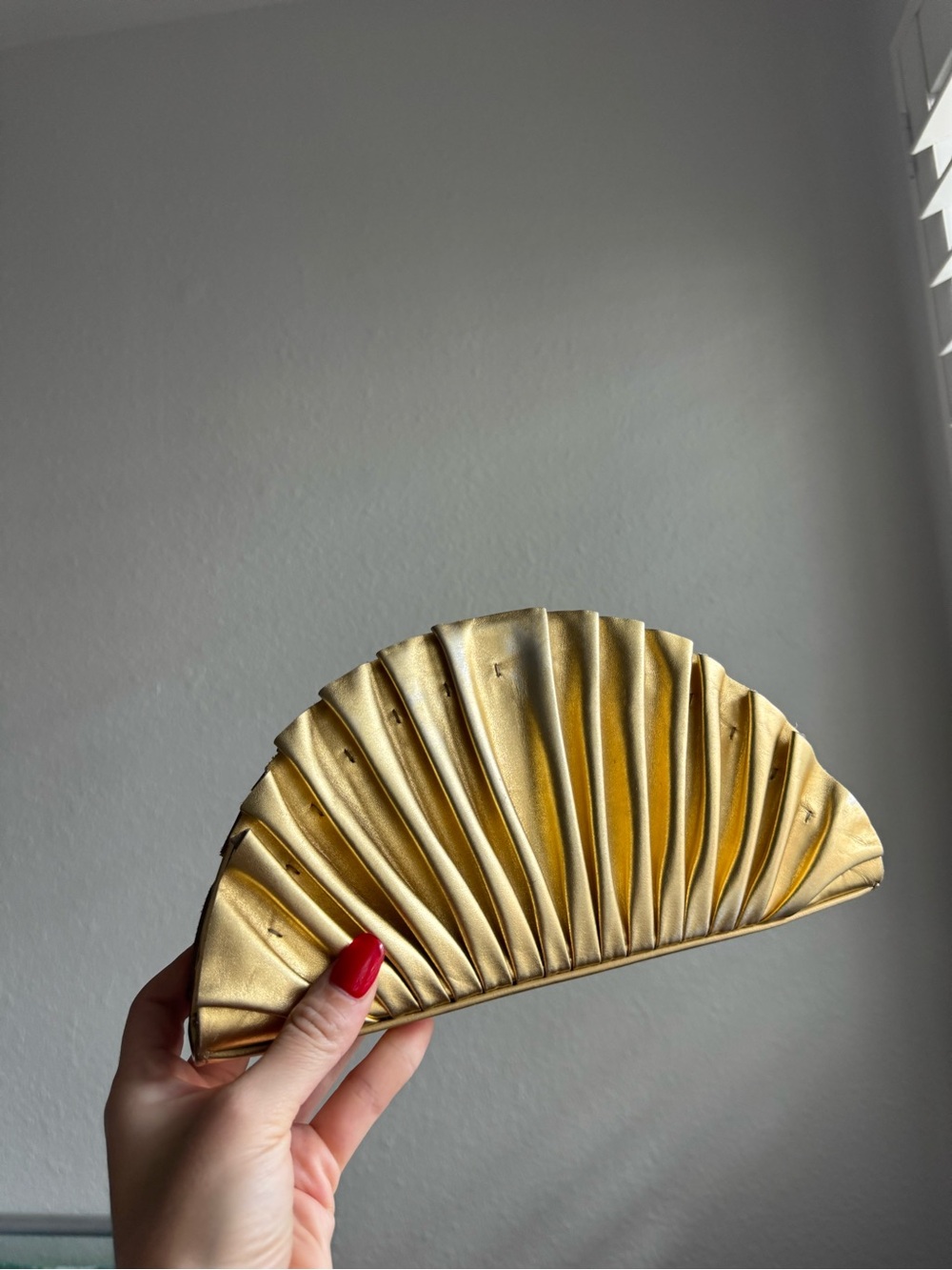 Cult Gaia Gold Nala Mini Clutch